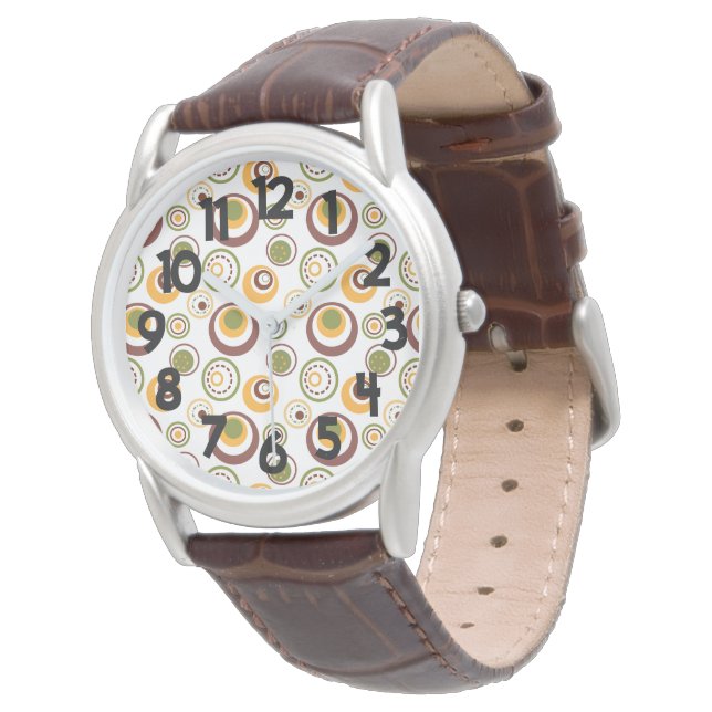 Brown MCM Jawbreakers Horloge (Gekanteld)