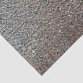 Brown Metal Corrosion Pattern Tissuepapier (Detail)