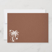 Brown Mexico Passport Bedankkaart (Achterkant)