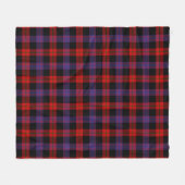 Brown Modern Play Fleece Deken (Voorkant (Horizontaal))