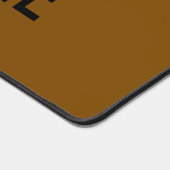 Brown mouse pad (Hoek)