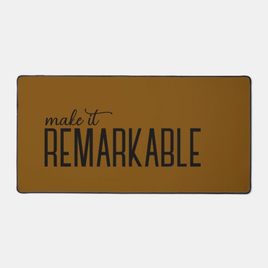 Brown mouse pad (Voorkant)