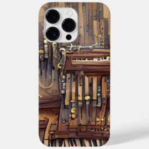 BROWN MUSICAL STEAMPUNK THEMA Case-Mate iPhone 14 PRO MAX HOESJE