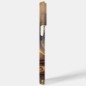 BROWN MUSICAL STEAMPUNK THEMA Case-Mate iPhone CASE (Achterkant / Rechts)