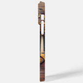 BROWN MUSICAL STEAMPUNK THEMA Case-Mate iPhone CASE (Achterkant / Links)