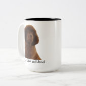 Brown Newfoundland Puppy Mokken & meer (Voorkant links)