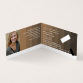 Brown Ombre & Paint Roller, Painter & Decorator Visitekaartje (Binnen)