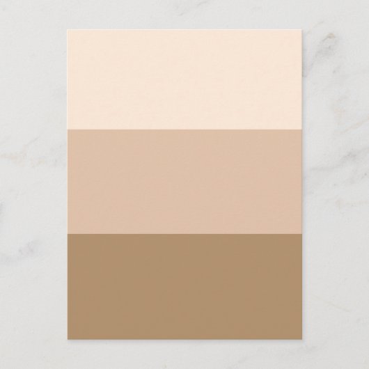 Brown Ombre Striped Briefkaart (Voorkant)