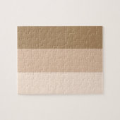 Brown Ombre Striped Legpuzzel (Horizontaal)