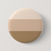 Brown Ombre Striped Ronde Button 5,7 Cm (Voorkant)