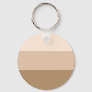 Brown Ombre Striped Sleutelhanger
