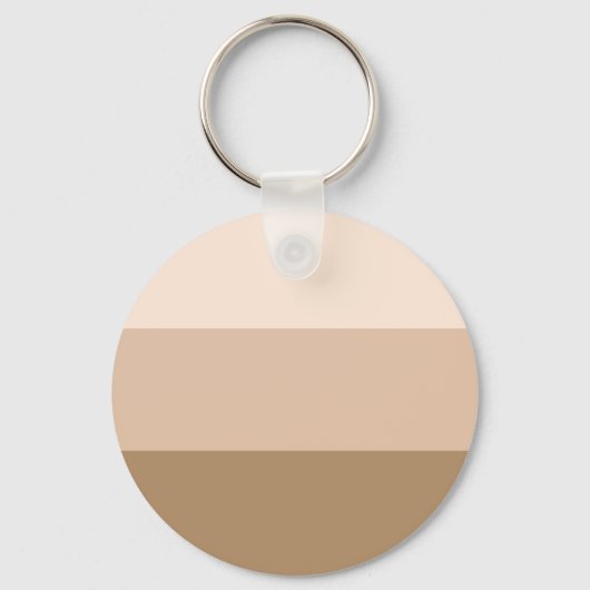 Brown Ombre Striped Sleutelhanger (Voorkant)