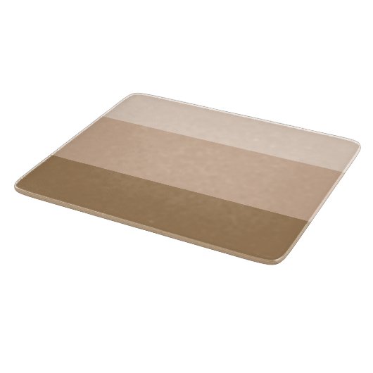 Brown Ombre Striped Snijplank (Hoek)