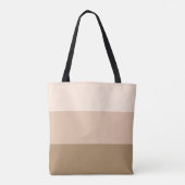 Brown Ombre Striped Tote Bag (Achterkant)