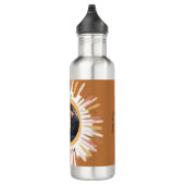 Brown Oranje Ombre Sun Vaderdag Waterfles (Rechts)
