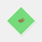 Brown Owl Paper Napkins Servet (Hoek)