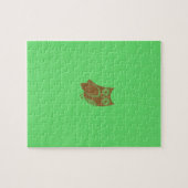 Brown Owl Photo Puzzle Legpuzzel (Horizontaal)