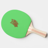 Brown Owl Ping Pong Paddle Tafeltennisbatje (Zijkant)