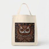 Brown owl tote bag (Voorkant)