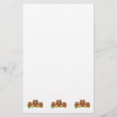 Brown Owls Design Briefpapier (Achterkant)