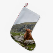 BROWN OX OP MOUNTAGE KLEINE KERSTSOK (Voorkant (Hangend))