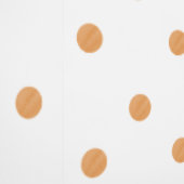 Brown Paint Streak Polka Dot Wallpaper Behang (Zoom)