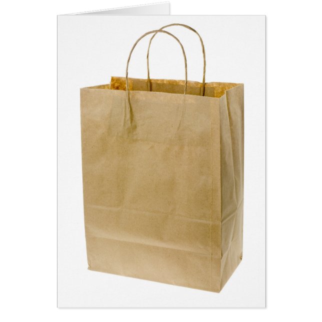 Brown paper bag (Voorkant)
