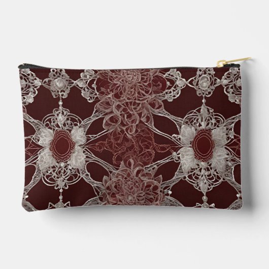 Brown patterns AI art  Etui (Achterkant)