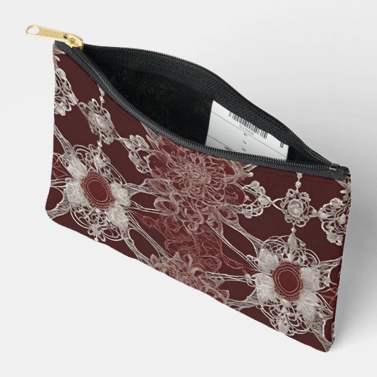 Brown patterns AI art  Etui (Open)