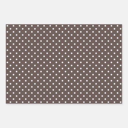 Brown Patterns Wrapping Paper Sheet Set (Voorkant 2)