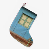BROWN PEDESTAL FAN KLEINE KERSTSOK (Voorkant (Hangend))