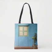 BROWN PEDESTAL FAN TOTE BAG (Voorkant)