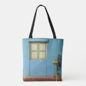 BROWN PEDESTAL FAN TOTE BAG (Achterkant)