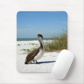 Brown Pelican Mousepad Muismat (Met muis)