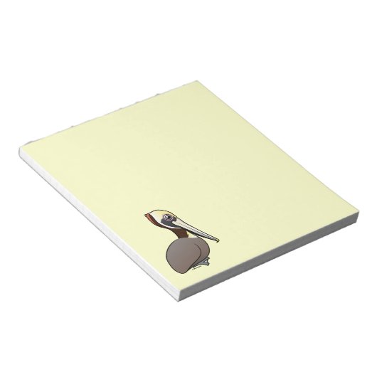 Brown Pelican Notitieblok (Schuin)
