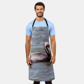 Brown Pelican schort (Gedragen)