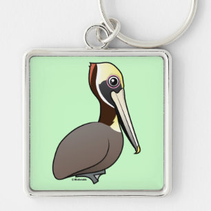 Brown Pelican Sleutelhanger
