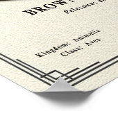 Brown Pelican Zoology Series Poster (Hoek)