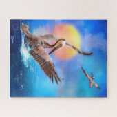 Brown Pelicans SUN KISSED ISLAND Legpuzzel (Horizontaal)