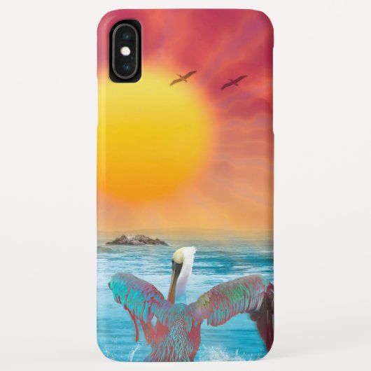 Brown Pelicans SUN KISSED PELICANS Case-Mate iPhone Case (Achterkant)