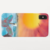 Brown Pelicans SUN KISSED PELICANS Case-Mate iPhone Case (Achterkant (horizontaal))