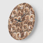 Brown Pine Cones Bridal Shower Grote Klok (Hoek)