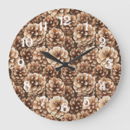 Brown Pine Cones Bridal Shower Grote Klok