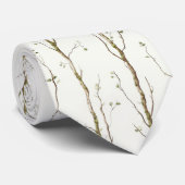 Brown Pine Cones  Stropdas (Opgerold)