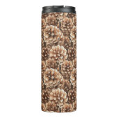 Brown Pine Cones Thermosbeker (Achterkant)