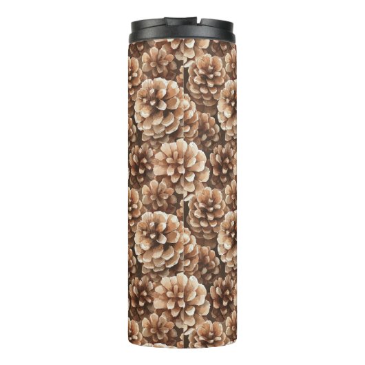 Brown Pine Cones   Thermosbeker (Achterkant)