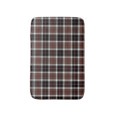 Brown Plaid Badmat (Voorkant Verticaal)