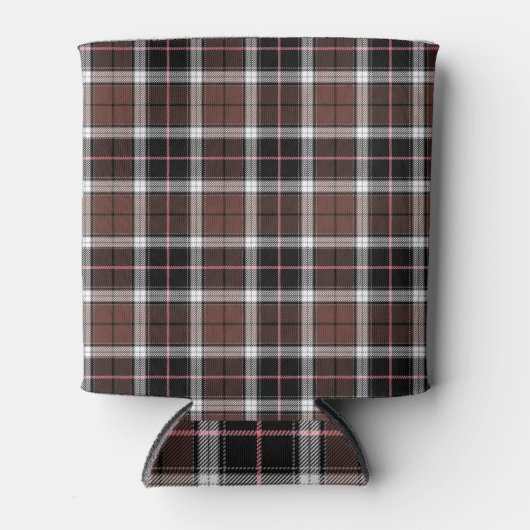 Brown Plaid Blikjeskoeler (Voorkant)