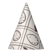 Brown Plaid Easter Feesthoedjes (Links)