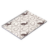 Brown Plaid Easter Notitieboek (Linkerzijde)